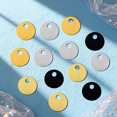 66G 4 Colors Plastic Pendants KY-GF0001-76-1