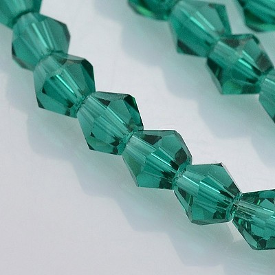 Faceted Bicone Glass Beads Strands LS-EGLA-P017-3mm-09-1