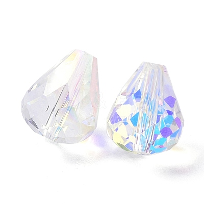 Imitation Austrian Crystal Beads SWAR-F062-10x8mm-32-1