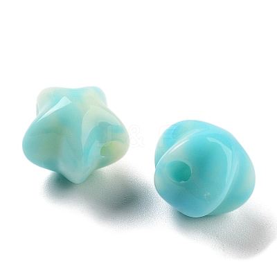 Acrylic Beads OACR-U005-04-1
