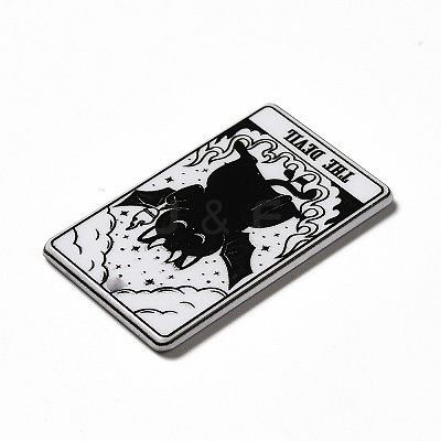 Tarot Theme Printed Acrylic Pendants MACR-G061-04A-1