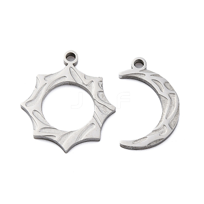 304 Stainless Steel Pendants STAS-H235-03B-P-1