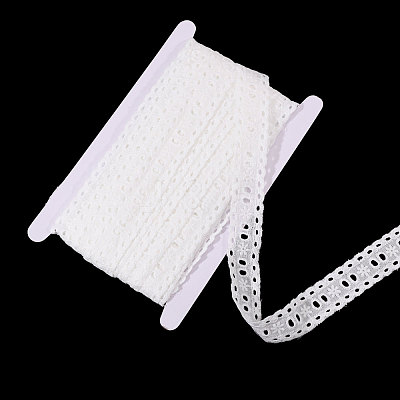 Flower Pattern Cotton Embroidery Lace Ribbon OCOR-CA0001-38B-1