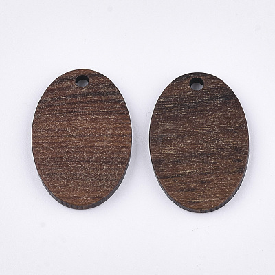 Walnut Wood Pendants WOOD-S054-27-1