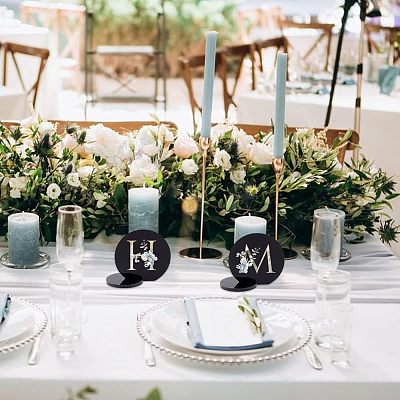 Acrylic Table Sign Holders DIY-WH0374-20B-1