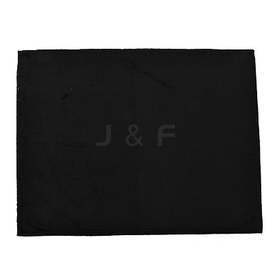 Velvet Silver Polishing Cloth for Jewelry AJEW-R006-03E-1