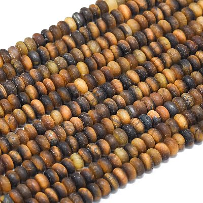 Natural Tiger Eye Beads Strands G-P575-A05-4x2mm-01-1