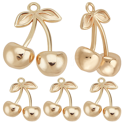 14Pcs Brass Charms KK-BBC0017-51-1