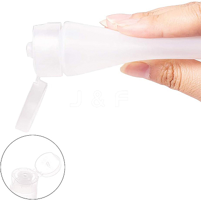Matte Plastic Refillable Cosmetic Bottles MRMJ-WH0024-01C-1