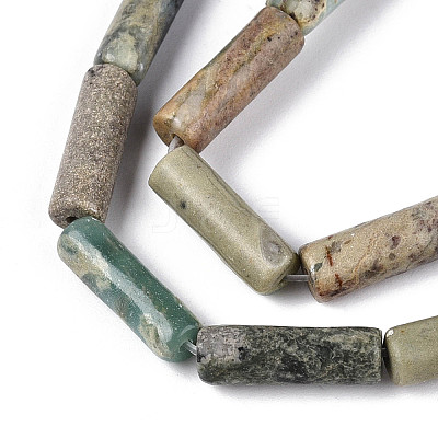 Natural Shoushan Stone Beads Strands G-T141-78A-1