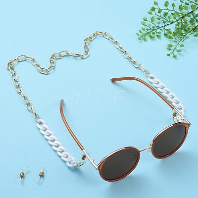 Eyeglasses Chains AJEW-EH00042-01-1