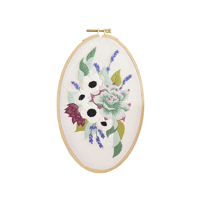 Embroidery Starter Kits DIY-P077-057-1