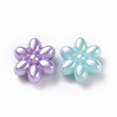 Imitation Pearl Acrylic Beads OACR-E013-20-1