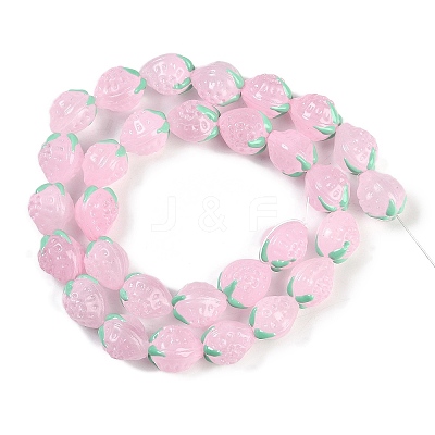Handmade Lampwork Beads Strand LAMP-I027-10G-1