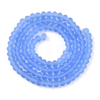 Transparent Glass Beads Strands EGLA-A044-T3mm-MD14-1