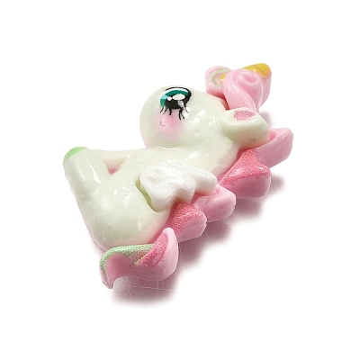 Unicorn Opaque Resin Decoden Cabochons CRES-F034-05-1