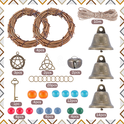 DIY Door Handle Decorations Making Kits DIY-SC0033-21-1