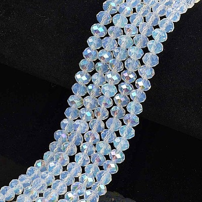 Electroplate Glass Beads Strands LS-EGLA-A034-J4mm-L07-1