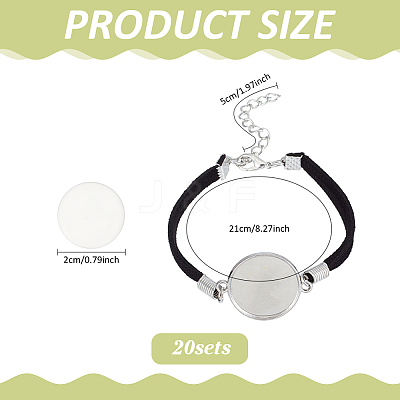 DIY Suede Bracelet Making Kits DIY-ME0001-27-1
