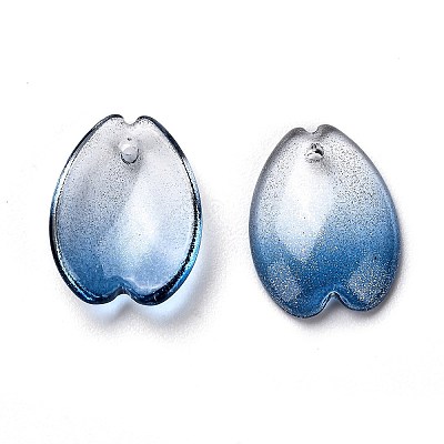 Transparent Glass Pendants X-GLAA-B003-03E-1