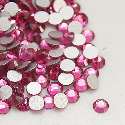 Glass Flat Back Rhinestone RGLA-C002-SS16-209-1