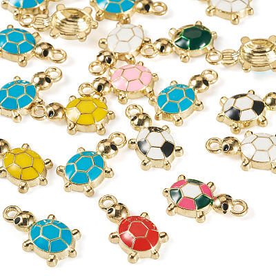 20Pcs Alloy Enamel Pendants ENAM-TA0003-57-1