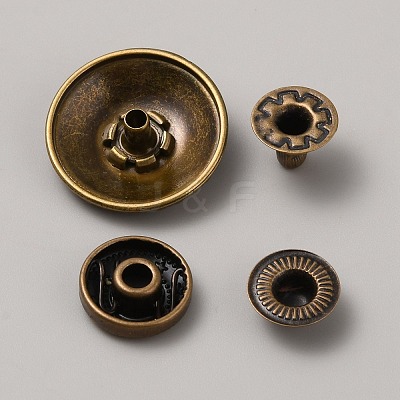 Alloy Snap Button FIND-WH0421-74C-1