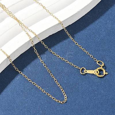 1/20 14K Gold Filled Cable Chain Necklaces for Women Men NJEW-Z068-02G-02-1
