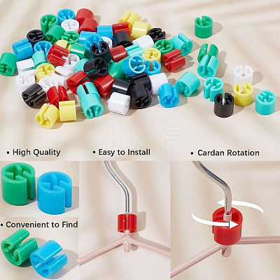 320Pcs 20 Colors Plastic Clothing Trouser Size Markers KY-GF0001-63-1