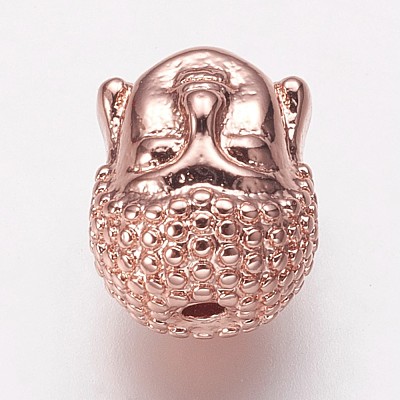 Brass Beads KK-P134-03RG-1
