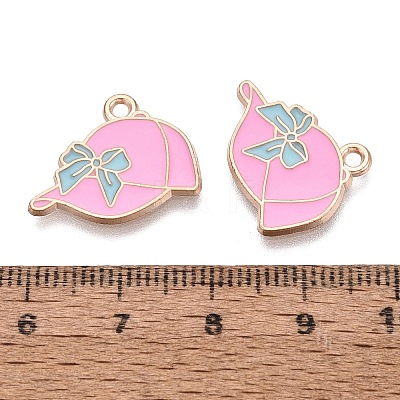 Alloy Enamel Pendants ENAM-Q004-01KCG-09-1