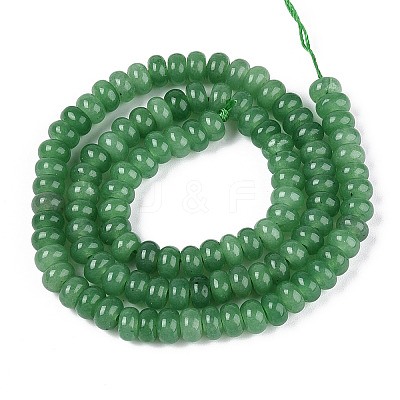 Dyed Natural White Jade Beads Strands G-T139-59A-11-1