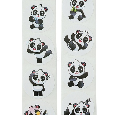 Cartoon Patterns Paper Gift Sticker Rolls DIY-R083-03E-1