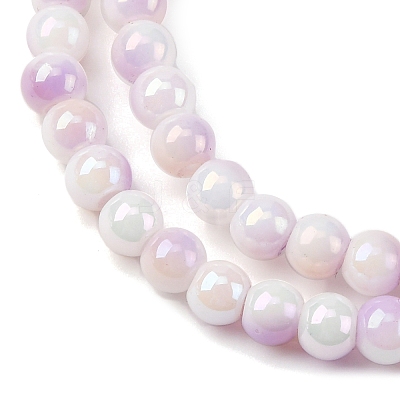 Glass Beads Strands LAMP-R020-04F-1