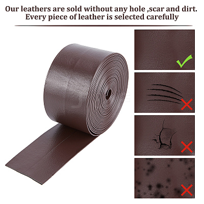Soft Flat Imitation Leather Cord LC-WH0006-02A-02-1
