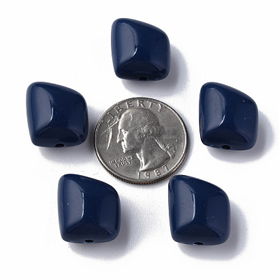 Opaque Acrylic Beads MACR-S373-15A-A06-1