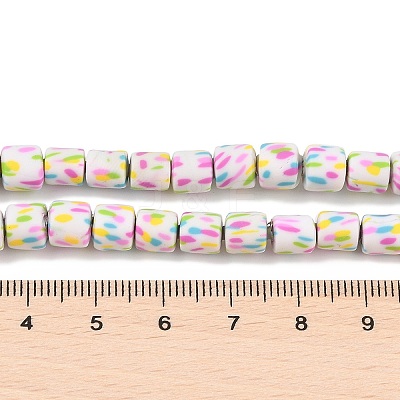 Handmade Polymer Clay Beads Strand CLAY-Z002-01H-1