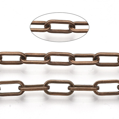 Unwelded Iron Paperclip Chains CH-S125-02E-R-1
