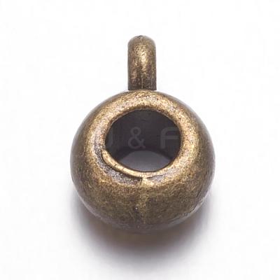 Tibetan Style Tube Bails WAB017H-AB-RS-1
