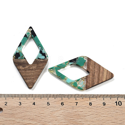 Walnut Wood Pendants FIND-Z050-02E-1
