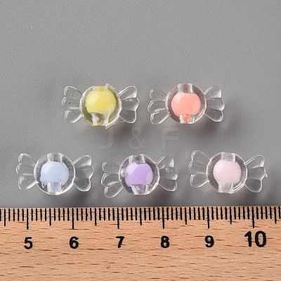 Transparent Acrylic Beads TACR-S152-03A-1