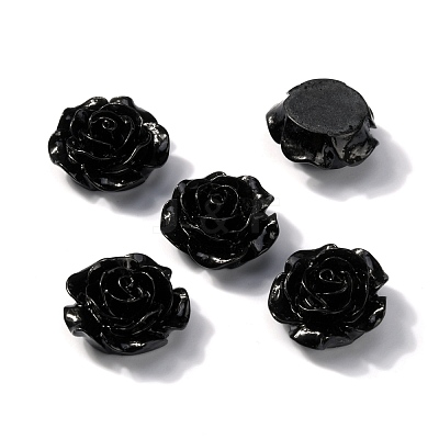 Opaque Resin Cabochons CRES-WH0013-04C-1