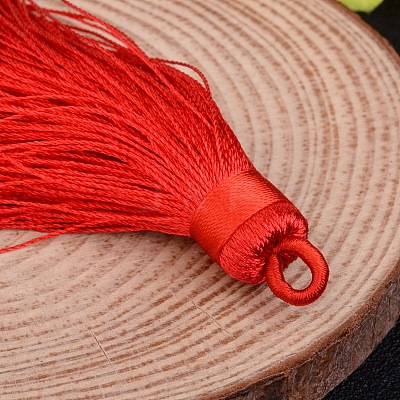 Nylon Tassel Big Pendant Decorations X-NWIR-I003-01-1