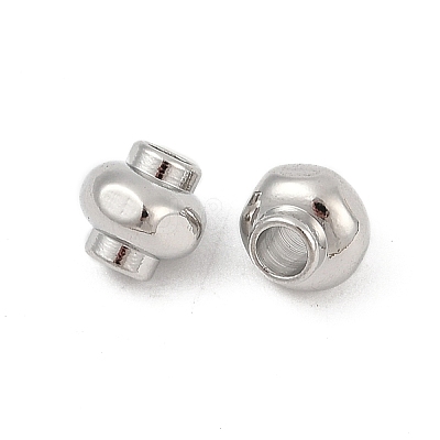 Brass Spacer Beads KK-D375-31P-1