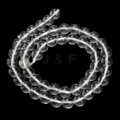 Natural Quartz Crystal Beads Strands G-F820-K01-8mm-1