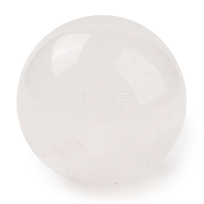 Natural Quartz Crystal Sphere Beads G-I367-07P-1