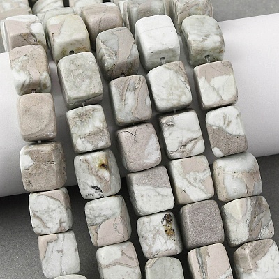 Natural Variscite Beads Strands G-D098-D09-1