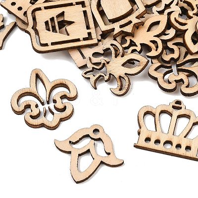 Unfinished Wooden Cutouts WD-CBACC5B-12-1
