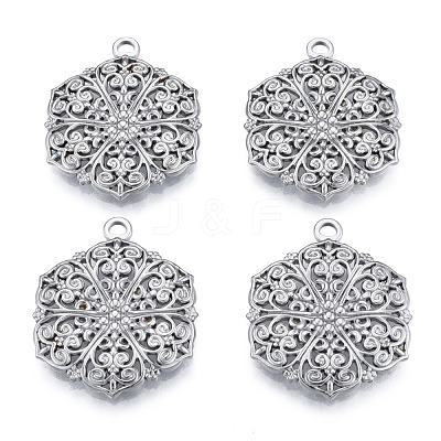 Non-Tarnish 201 Stainless Steel Pendants STAS-N098-206P-1