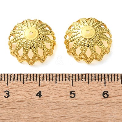 Brass Bead Caps KK-C260-21A-G-1